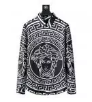 chemise versus versace homme larg medusa noir